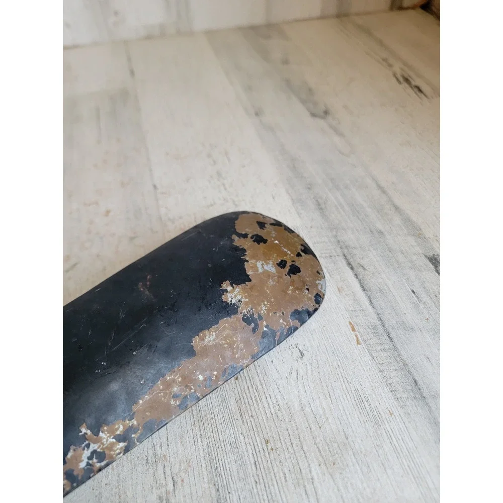 Large primitive metal spoon display unique farm house home decor figure